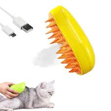 Cepillo De Vapor Para Gatos 3 En 1